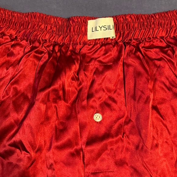 Lilysilk set of 4 silk boxer shorts - Picture 4 of 5